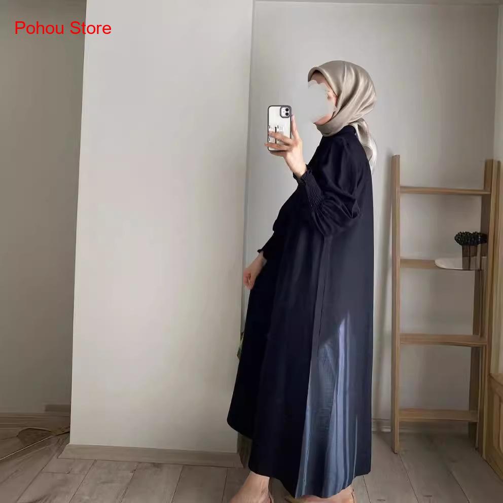Платье-рубашка в корейском сти – обзор и цена Korean Style A Line Shirt Dress