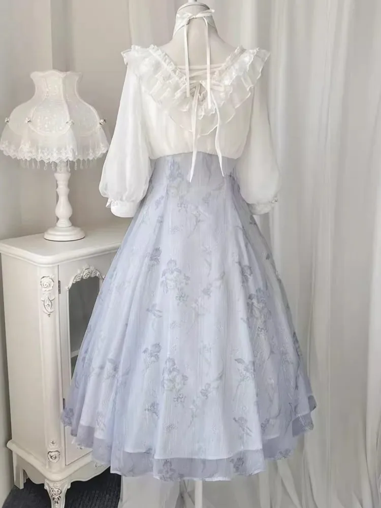 Elelgant женское летнее францу – обзор и цена French Vintage Floral Midi Dress