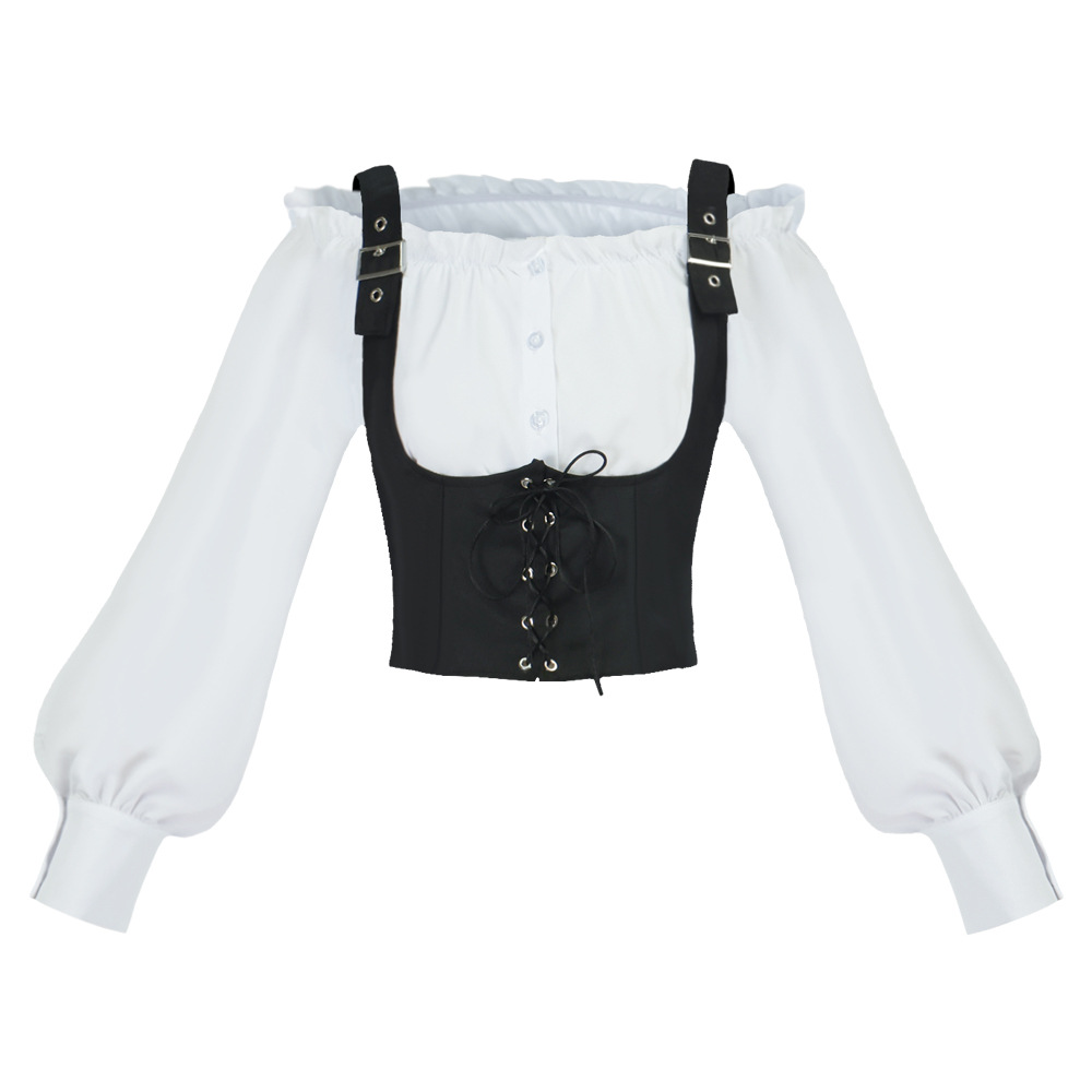 Женская блузка в стиле ретро-в – обзор и цена Tops