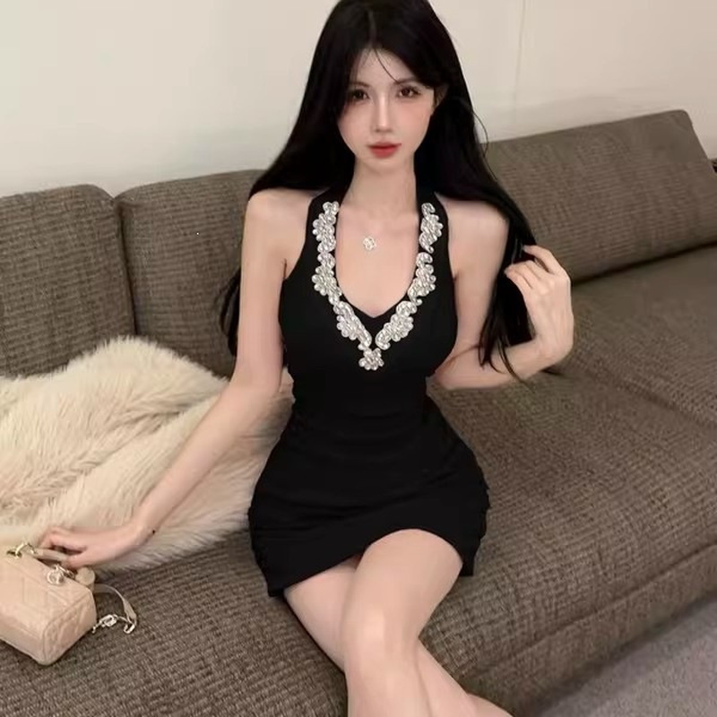 Сексуальное черное мини-платье – обзор и цена Sparkly Rhinestone Club Party Dress